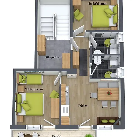 Haus Marchegg 公寓 图克斯